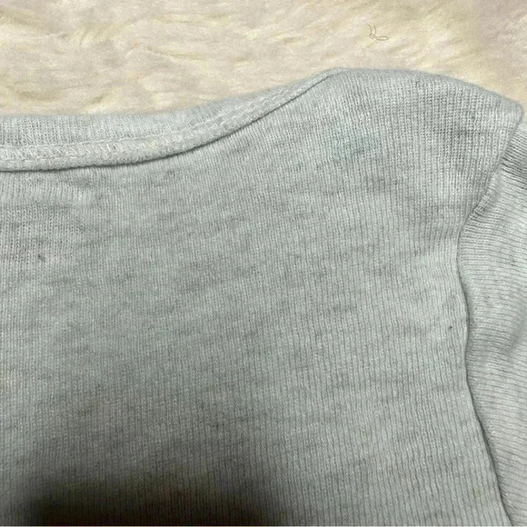 Gerber Onesie Diaper Shirt  Grey Camping Animals Tent Size Newborn - Picture 13 of 16